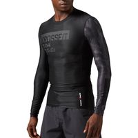 T-shirt de compression Reebok CrossFit manches longues noir - Mixte - Multisport