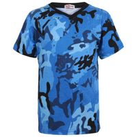 Enfants Garçons Plaine Imprimé camouflage Filé à l'anneau Décontracté T-shirt 2-13 Ans