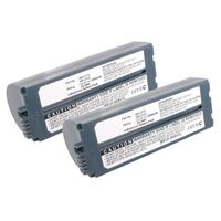 2x Batterie pour Canon Selphy CP1200 CP1000 CP1300, Selphy CP910 CP900, Selphy CP800, Selphy CP510 - NB-CP2LH,NB-CP2L (1200mAh)