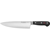 Wusthof Classic 1040130120 Couteau de cuisine 20 cm avec demi-traversin, lame forgee de precision en acier inoxydable a haute