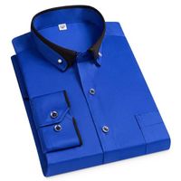 Chemise De Voyage Rohan – Unisexe, Bleue, Taille S – Coton, Poches Boutonnées