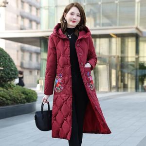manteau femme rouge hiver