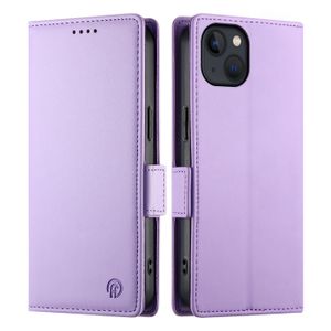 Étui Portefeuille En Cuir PU Pour IPhone 13, 13 Pro, 12, 12 Pro - Noir - Housse à Rabat Avec Clip