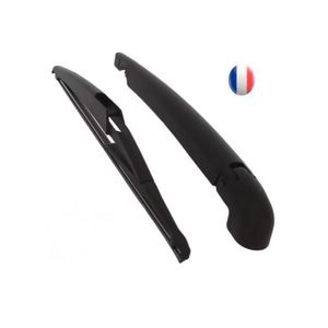 Essuie-Glace Arrière Pour Toyota Auris 2007-2012 - Balai Et Bras Complet, Caoutchouc Noir
