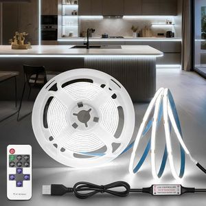 Kit Strip LED RGB - GREENICE - 15 mètres - 450 LEDs - Télécommande IR