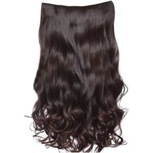 PERRUQUE - POSTICHE 1Pc 5 Clip Mode In Extensions Cheveux Curly Jolie 