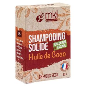SHAMPOING MKL Shampooing Solide Huile de Coco Cheveux Secs 65g