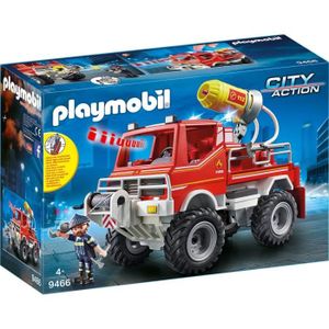 UNIVERS MINIATURE PLAYMOBIL - 9466 - City Action - 4x4 de pompier av