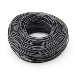 Accessoires câbles black 5M -Fil multibrins carrés et flexibles, 5-10