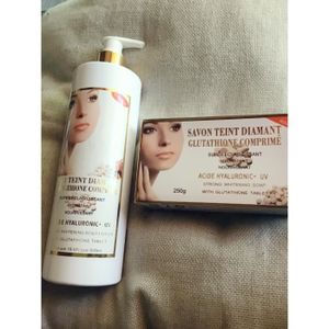 huile teint diamant glutathione comprime GEL HUILE TEINT Diamant Gluta Milk Collagen Shower Gel main image 0
