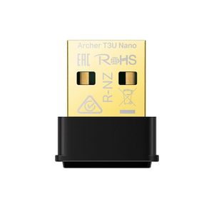 ADAPTATEUR BLUETOOTH Clé WiFi - TP-Link - Archer T3U Nano - AC1300Mbps 