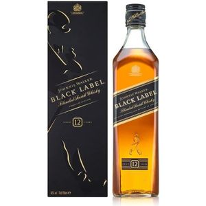 WHISKY BOURBON SCOTCH Johnnie Walker Black Label Blended Scotch Whisky 7