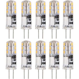 AMPOULE - LED 10pcs 12v ampoules bi broches, ampoule LED G4, pour lustre, plafonnier lampe de ventilateur de plafond, lampe d'armoire