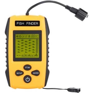 OUTILLAGE PÊCHE Atyhao sondeur de poisson Détecteur de poisson LCD portable 100M avec accessoire de pêche TL88E pour capteur sonar