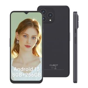 SMARTPHONE CUBOT P80 Smartphone 8Go+256Go Android 13 Écran 6.
