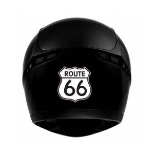 DÉCORATION VÉHICULE Route 66 opaque - autocollant sticker voiture moto