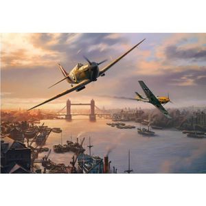 PUZZLE Puzzle Gibsons Spitfire Escarmouche - 500 pièces -