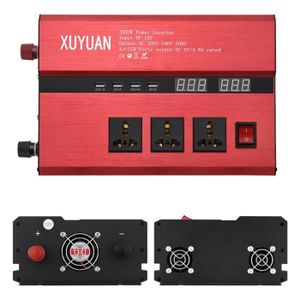1200W Xuyuan onduleur de Voiture avec /écran LCD Convertisseur 12V 220V