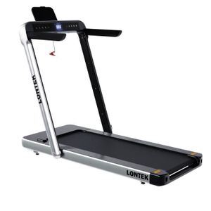 LONTEK Tapis de Course Pliable Inclinable 15%,Tapis de Marche Inclinable 12KM/H,Treadmill Home avec Moteur 3,0 CV et Affichage LED, 136KG Max
