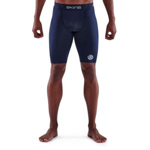 PANTALON DE SPORT Short de running homme Skins Series 1 - Bleu - Com