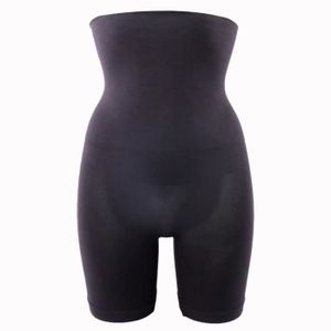 Noir Large KSKshape Hi-Waist Galbant Ventre contrôle Body Shaper Transparente au Niveau de la Cuisse Minceur Shorty pour Femme 