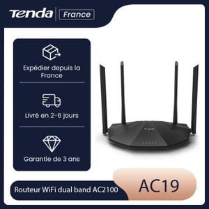 MODEM - ROUTEUR TENDA Routeur WiFi AC2100 dual band, Ports Gigabit