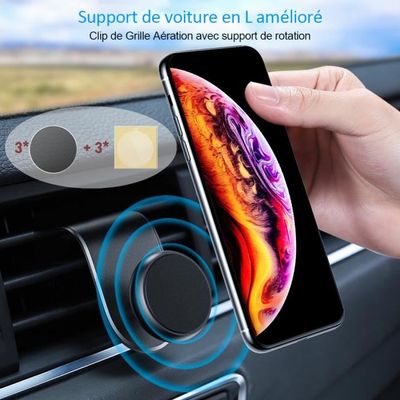 Support de smartphone pour voiture avec pince - Cdiscount Téléphonie