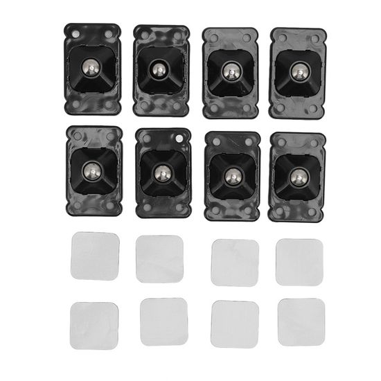 8 PièCes Roulettes Auto-AdhéSives Roues Pivotantes Rotation à