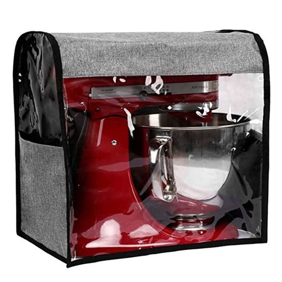 Housse Protection Mixeur Housse De Protection Pour Robot Mixeur KitchenAid – Nylon Matelassé, Poches, Tailles 6 Et 8 Litres Housse Mixeur KitchenAid