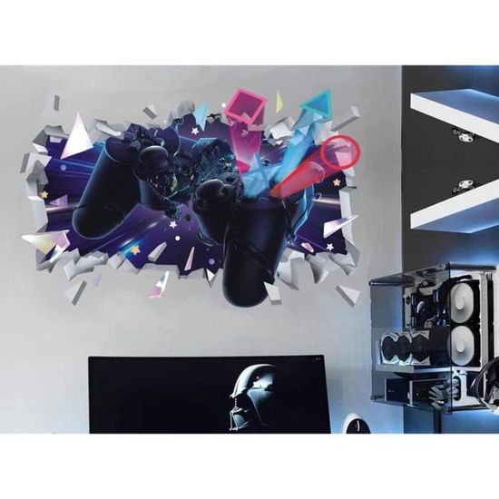 Autocollant Mural Manette Xbox - Décoration Chambre Enfant - Art Mural Ludique