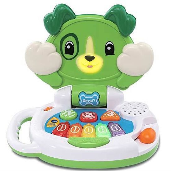 Ordinateur Chien Vtech Piano Son Lumiere Coucou Cache Educatif Chiffre Forme Couleur Alphabet Jouet Jeu Bebe Enfant Noel Idee Cadeau Cdiscount Jeux Jouets
