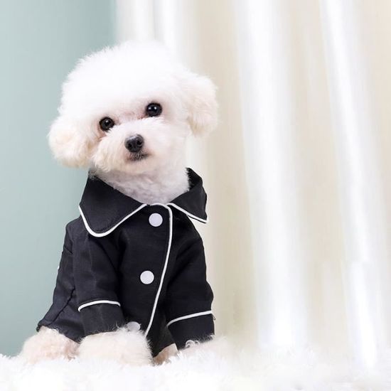 Manteau Animaux chiens pyjamas petit deguisement luxe pom ranie
