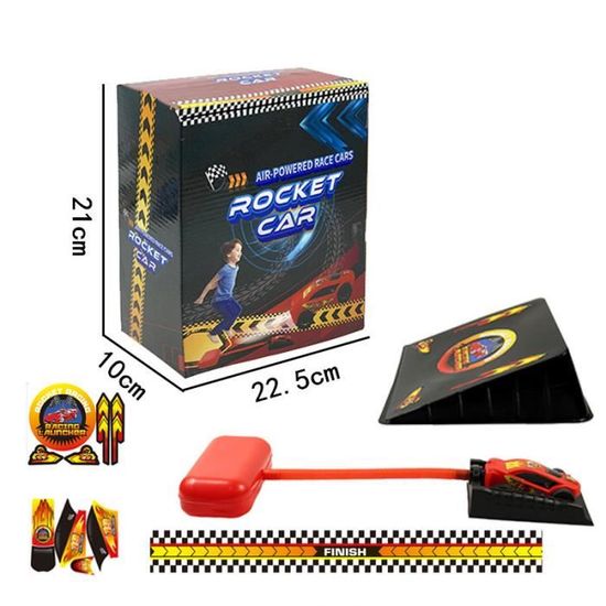 Jouet fusée - Single Set 6 Rocket - Lanceur en mousse - Pour enfants