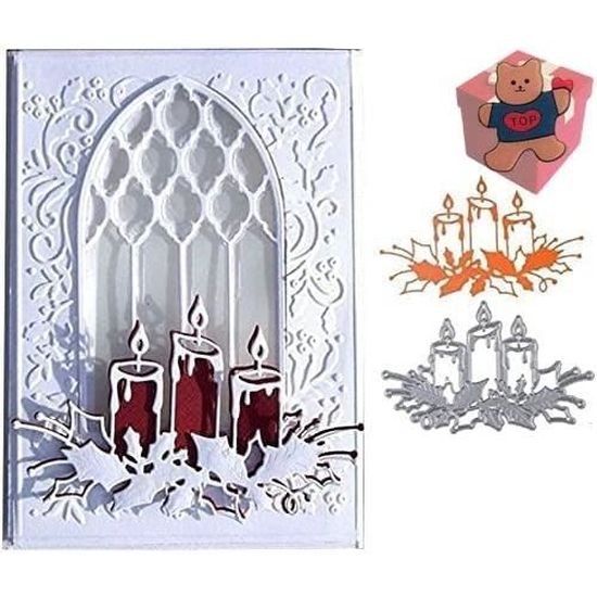 Kit Matrice Découpe Allemand Thème Automne - Décoration Scrapbooking Et Loisirs Créatifs