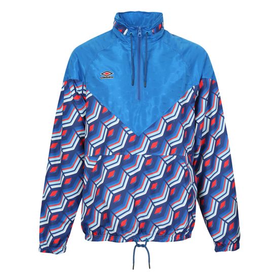 Veste Umbro Collector Bleu Blanc Rouge Vintage - Taille 2XL, Occasion Très Bon état