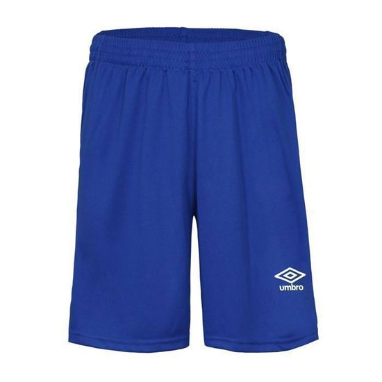 Short De Sport UMBRO Homme – XL – Bleu Rayé – Polyester – Occasion