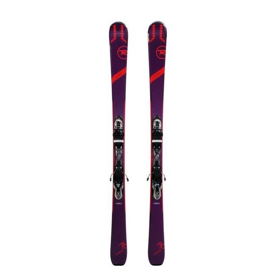 Ski Rossignol Experience 76 176cm + Fixations - Occasion Piste (état Correct)