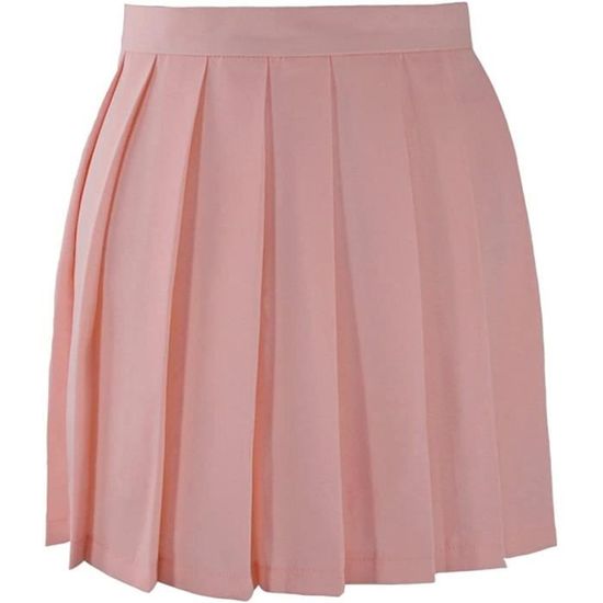 Jupe Plissée Fille - Taille 3 à 11 Ans - En Polyester Facile D'entretien - Pour école, Quotidien, Printemps-été - 13