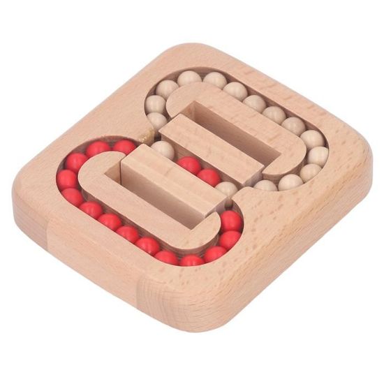 Toyvian Puzzle Bois Pour Seniors Jeu Éducatif Rotatif à