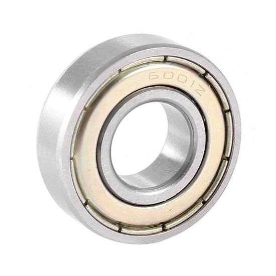 Roulement à Billes 6001Z 12x28x8 Mm – Scellé, Haute Qualité, Pour Roue Et Mécanisme