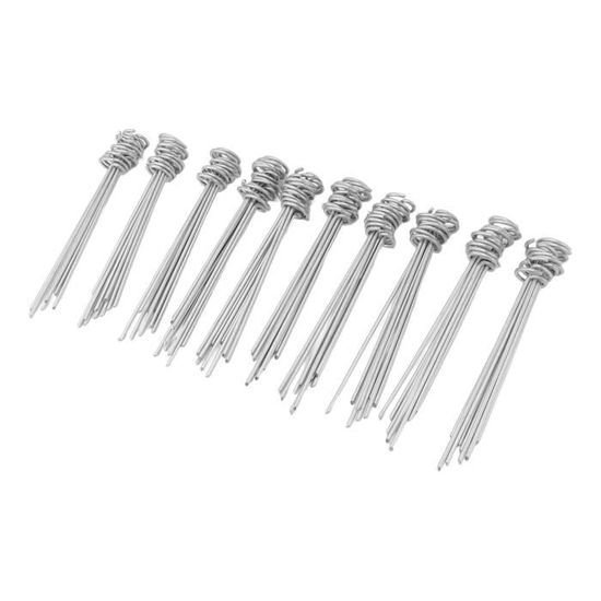 100 Pièces Fil De Tige Floral 26 Jauge 36cm - Blanc - Accessoires DIY Bouquets