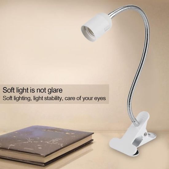 Lampe de Bureau sans fil à Led Tactile Rechargeable Flexible Lampe de  Lecture Réglable à Pince Veilleuse Adjustable avec Câble USB - Cdiscount  Maison