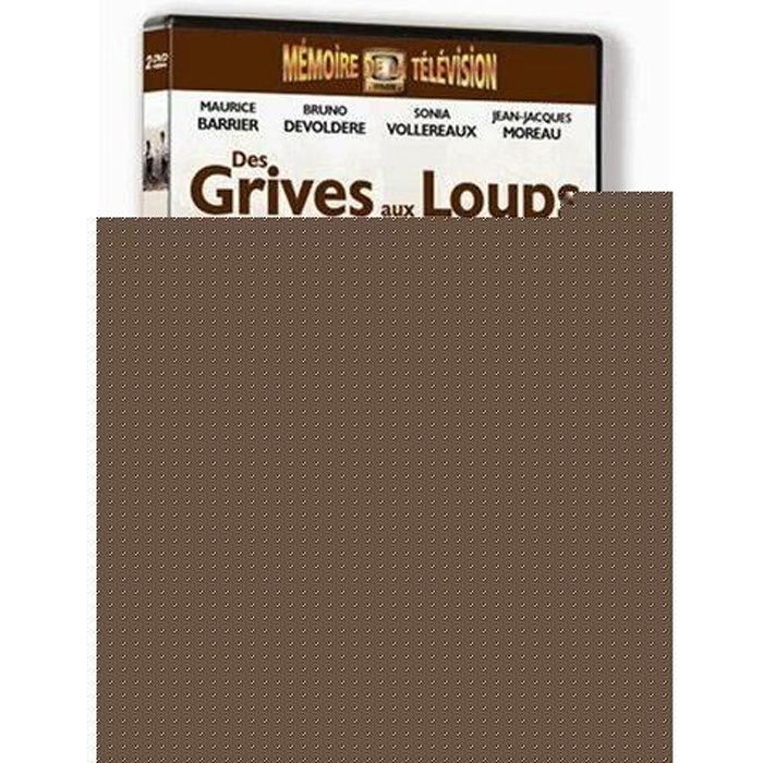 Dvd Des Grives Aux Loups En Dvd Serie Pas Cher Monnier Philippe Cdiscount