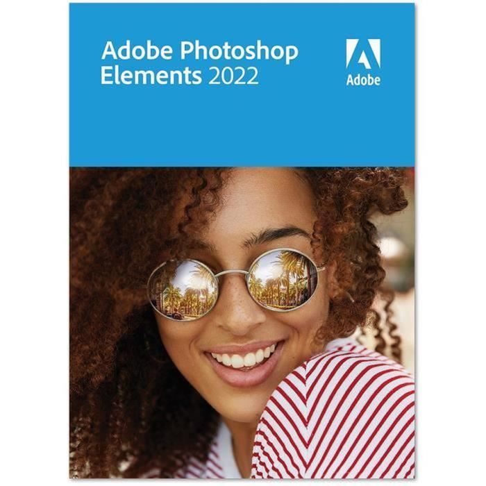 Adobe Photoshop Elements 2022 - Valable à VIE - 2PC WINDOWS A télécharger