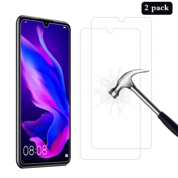 [2 Pack] Film Protection écran en verre trempé Huawei Honor 8S 5.71\
