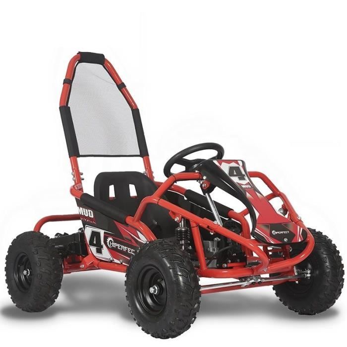 Kart cross électrique 1000W 48V 12Ah Rouge