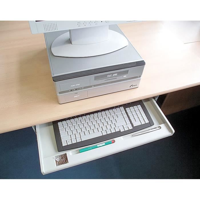 Fixe clavier coulissant