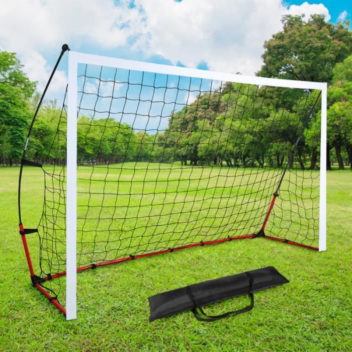 But de foot portable extérieur cage 240 cm et sac de transport