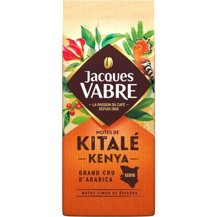 JACQUES VABRE Kitale kenya Café moulu - 250g