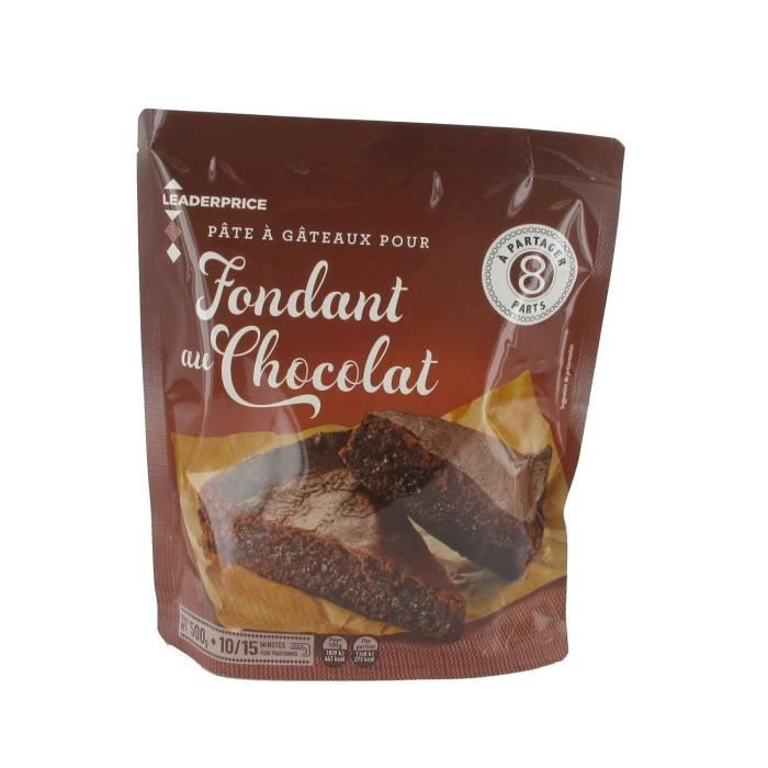 Pâte à gâteaux pour fondant au chocolat - 500g